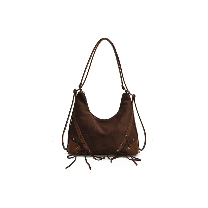 Morellybear PU Crossbody Tote Bag Women's Multicolor-0