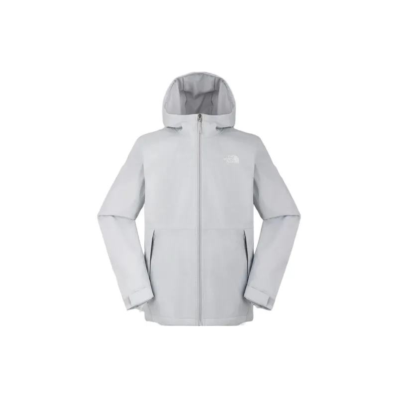 THE NORTH FACE Hiking Waterproof And Windproof Windbreaker Jacket Men's Starlight Gray-0