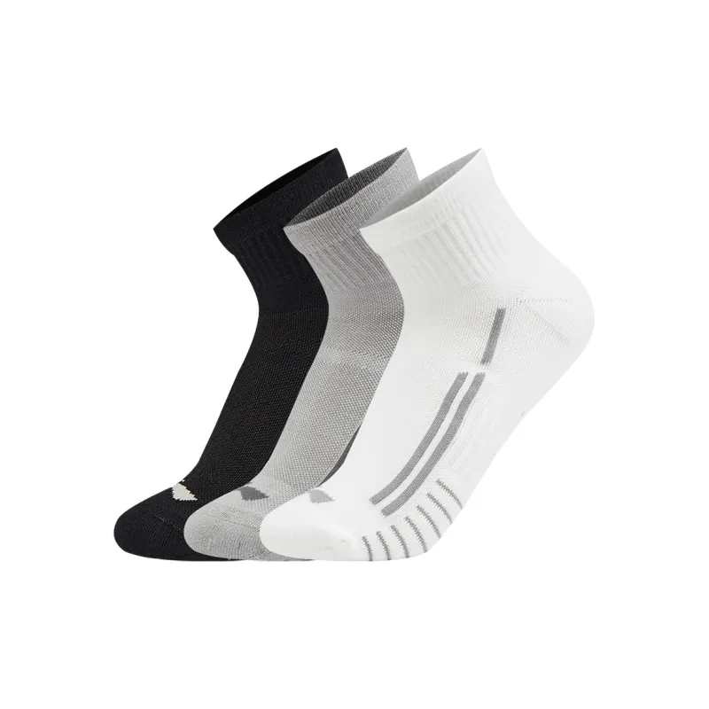 LiNing Fitness Series Ankle Socks Unisex 3 Pack-0