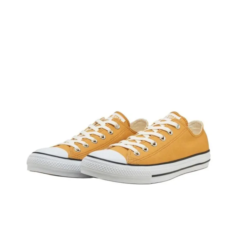 Converse All Star Anti Slip Wear Resistant Low Top Canvas Shoes Unisex Orange-2