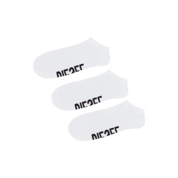 DIESEL Ankle Socks Unisex 3 Pack White