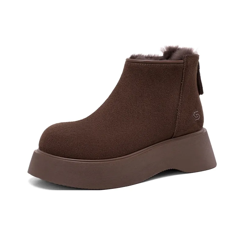 ST&SAT Thermal Short Snow Boots Women's-11