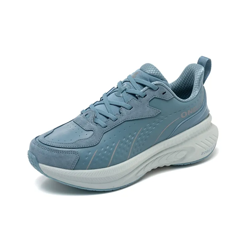 ONEMIX Cushioning Anti Slip And Wear Resistant Low Top Space Foam Carbon Plate Casual Sprint Running Shoes Unisex Blue-1