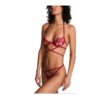Victoria's Secret Bodysuits Women's Patent Red