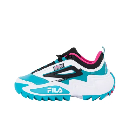 CHUYINWEILAI x FILA Cushioning Low-Top Casual Shoes Unisex Blue
