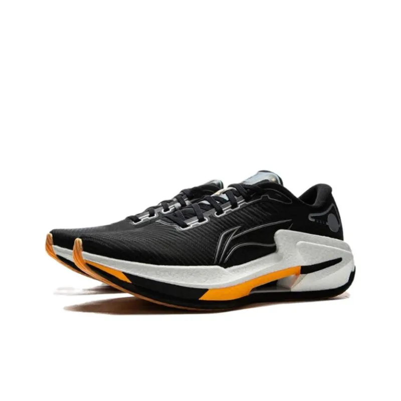 LiNing Liuliu 8 Low Top Casual Running Shoes Men's Black Gray Color-2