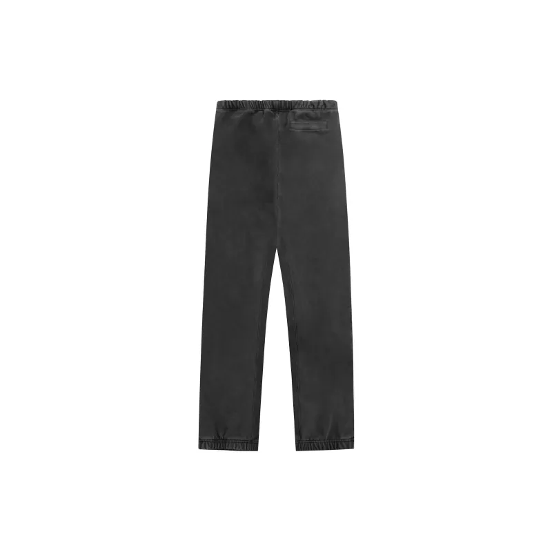 False Perception Tommy Casual Pants Unisex Washed Black-1