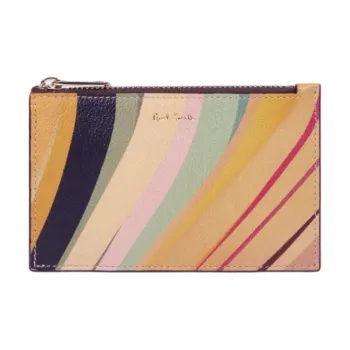 Paul Smith Dusky Swirl Small Zip Fastening Purse