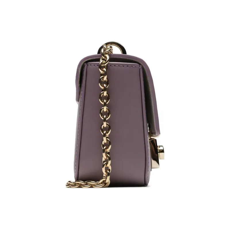 Furla Leather Crossbody Bag, Shoulder Bag Women's Light Purple-1