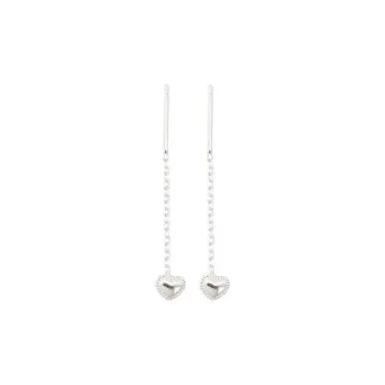 KOOGIS 999 Fine Silver Drop Earrings Women's
