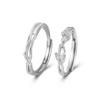 CHINA GOLD 999 Fine Silver Rings Unisex