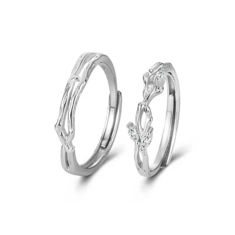 CHINA GOLD 999 Fine Silver Rings Unisex-0