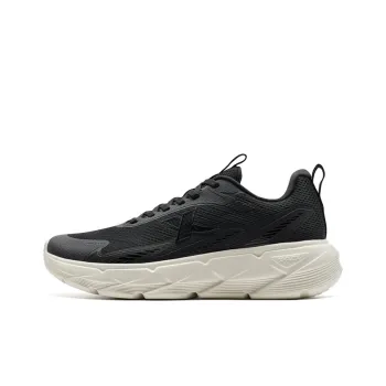 XTEP Cushioning Wear Resistant Low Top Casual Running Shoes Men's Black