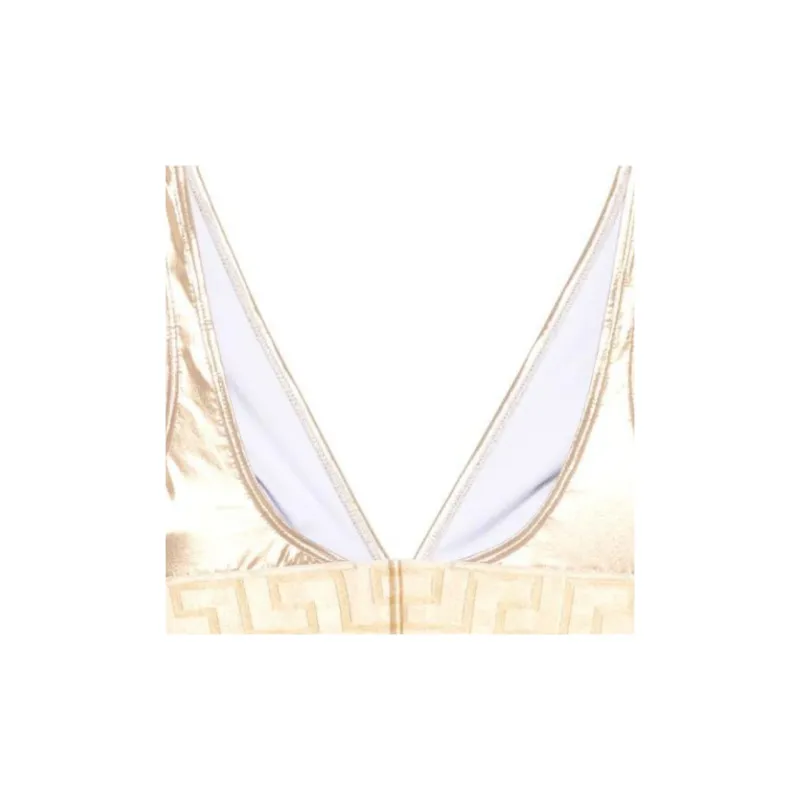 VERSACE Greca Border Bikini Top-2