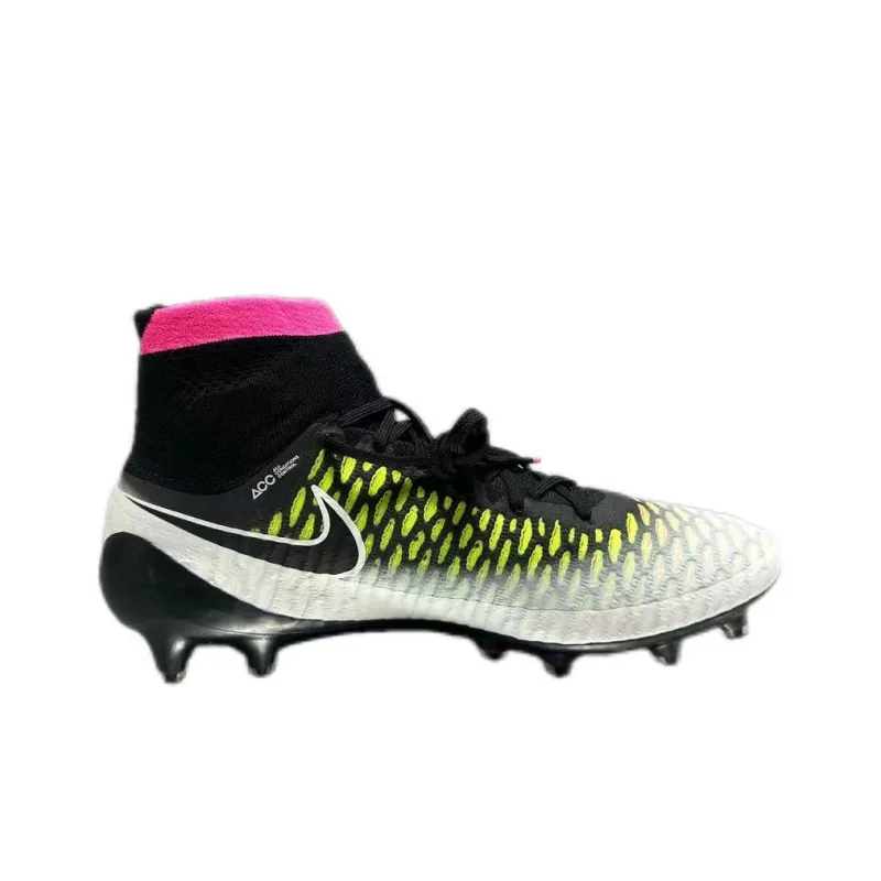 Nike Magista Obra Abrasion Resistant Soccer Shoes Men's Purple Black-1