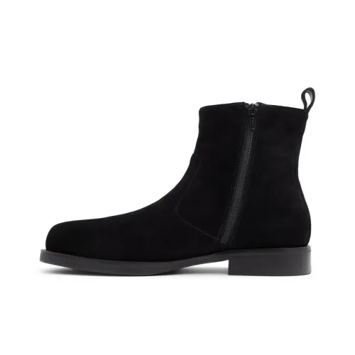ALDO Ankle Boots Men Bright Black