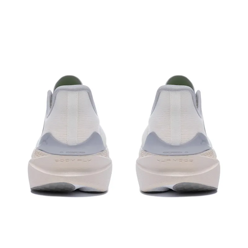 BMAI Jingtan Mix 2.0 Mid Top Running Shoes Women's White With Beige Gray-4