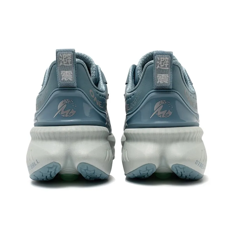 ONEMIX Cushioning Anti Slip And Wear Resistant Low Top Space Foam Carbon Plate Casual Sprint Running Shoes Unisex Blue-3