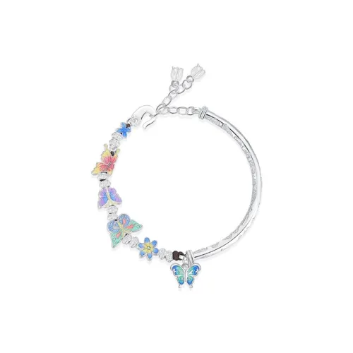 Hui Xuan Charm 999 Fine Silver Bracelets Women's