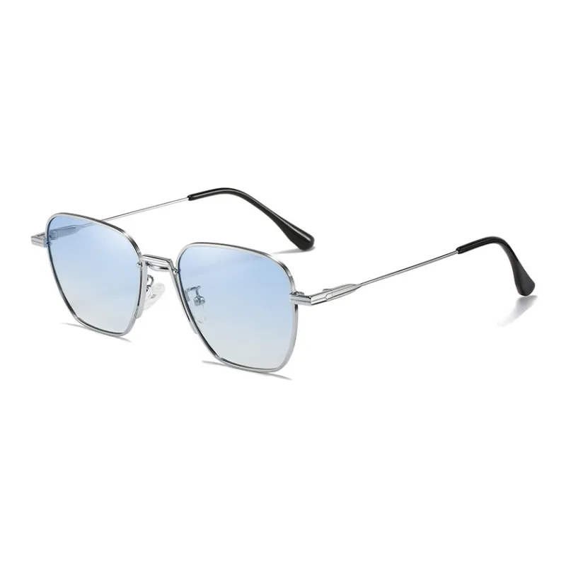 YAWEIKA Metal Square Sunglasses Unisex-5