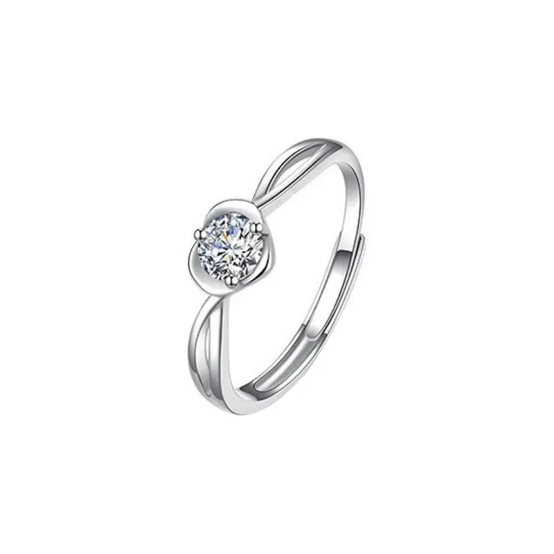 CHINA GOLD S925 Silver Rings Women's-0