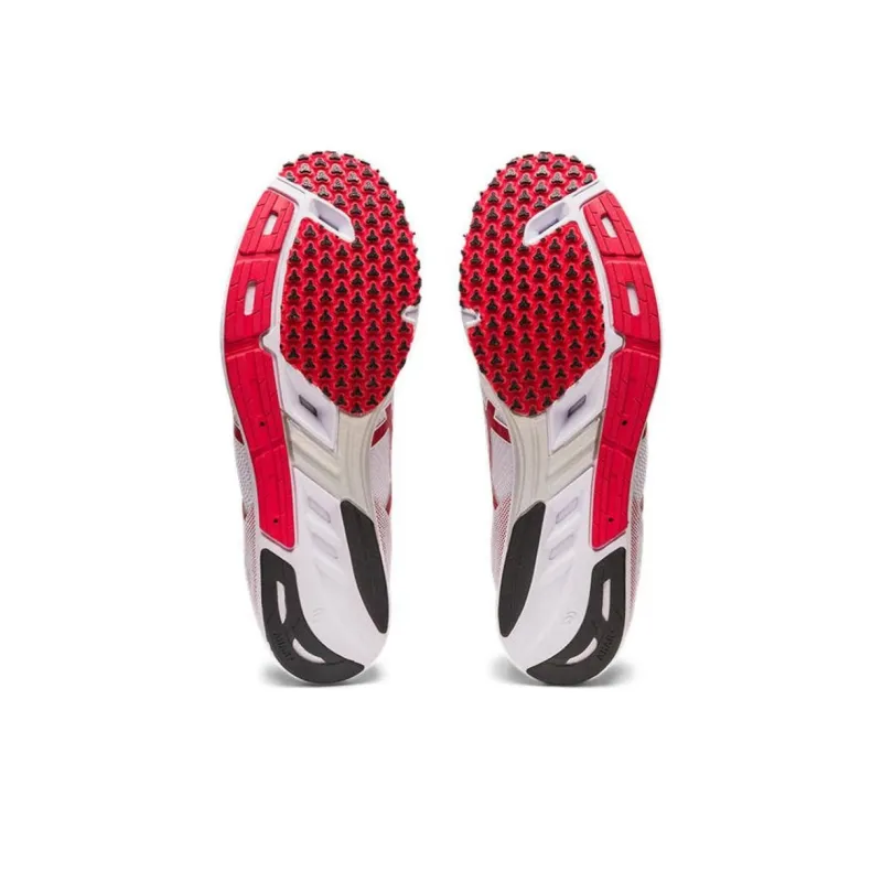 Asics Sortiemagic Lt 2 Slip Resistant And Breathable Low Top Training Running Shoes Unisex White Red-5