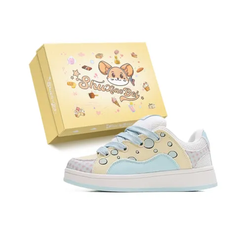 SHUXIAOBEI Skateboard Shoes Women's Low Top Blue