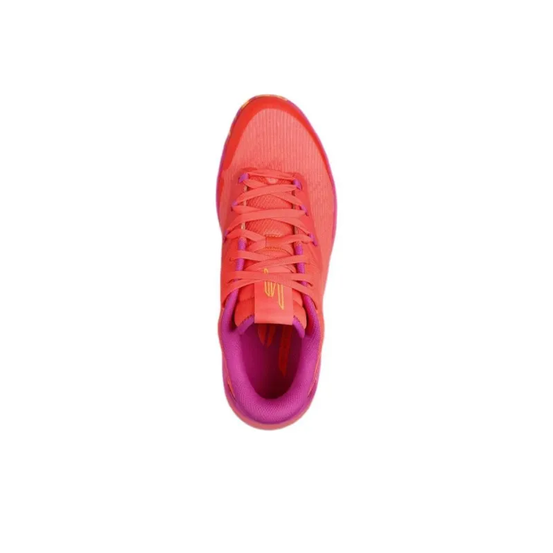 Skechers SKX NEXUS Anti Slip Wear Resistant Low Top Basketball Shoes Men's Orange-3