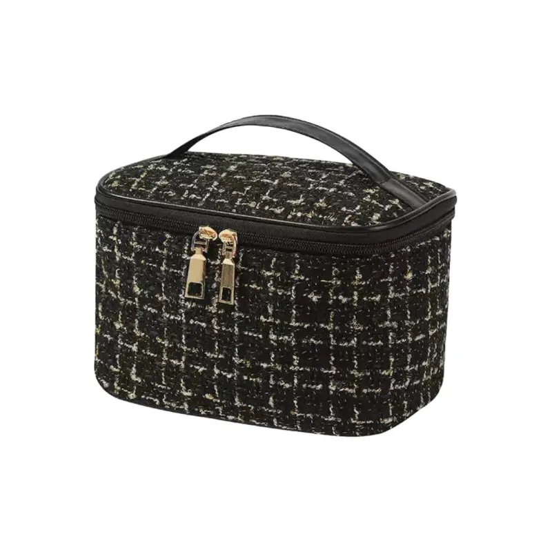 Ji Shengrui Chanel Inspired Large Capacity Portable Storage Bag Multifunction Elegant Toiletry Bag Beauty Storage Box-5