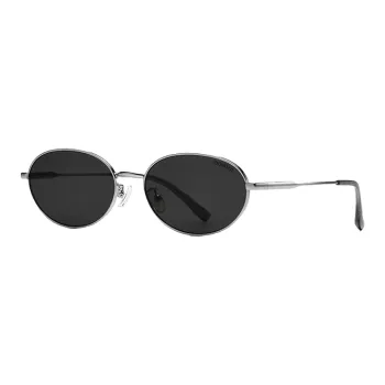 Do Na Alloy Oval Sunglasses Unisex