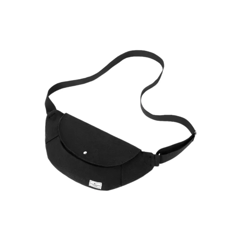 Warrior Canvas Sling Bag Regular Unisex Black/White-1