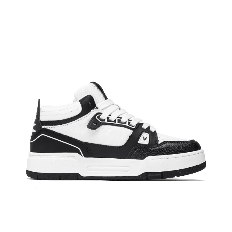 V.YERXU Coverage Slip Resistant Cushioning Abrasion Resistant Lightweight Support Mid Top Skateboard Shoes Unisex-11