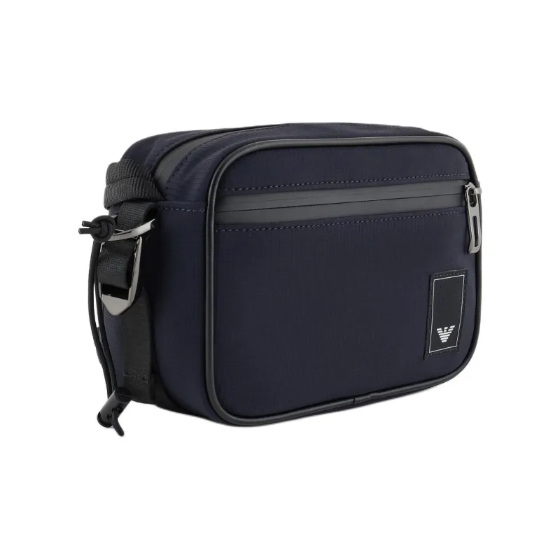 EMPORIO ARMANI Polyamide Shoulder Bag Crossbody Bag Men's Navy-1