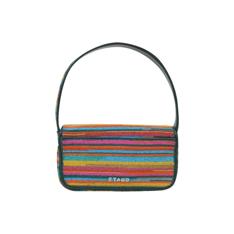 Staud Tommy Beaded Shoulder Bag-3