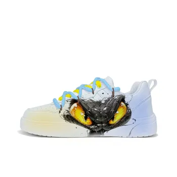 Cold Cicadas Yesterday Anti Slip Wear Resistant Lightweight Breathable Low Top Skateboard Shoes Unisex