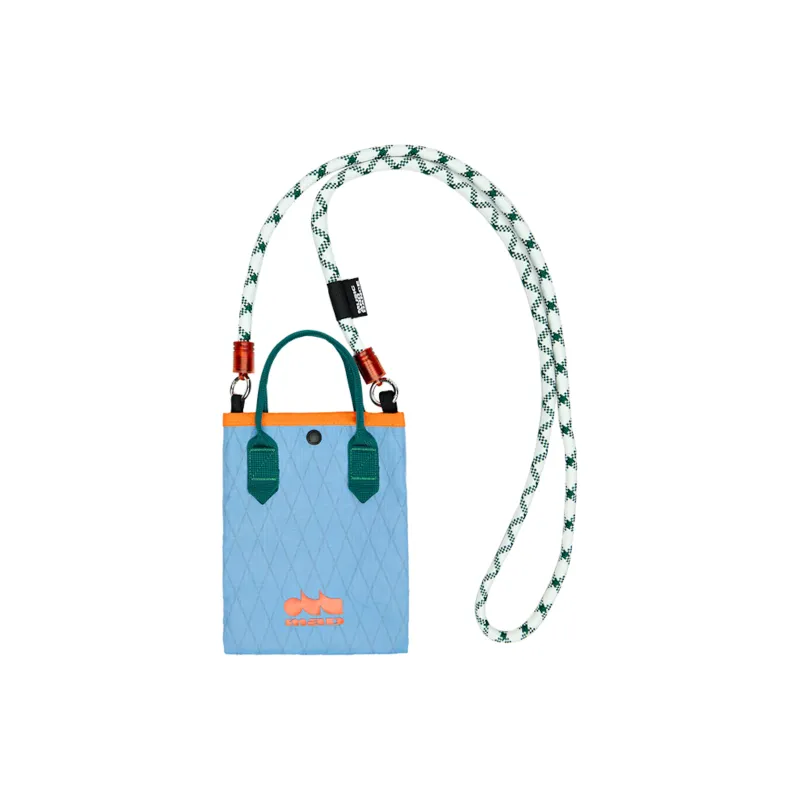The MAD HATcher Polyamide Small Handbag Crossbody Backpack Cell Phone Pouch Small Size Unisex Multicolor-13