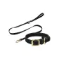 [Obsidian Black]Pet Collar+Leash