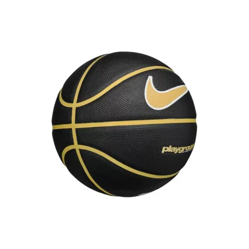 Nike Artificial Leather Basketball Black Gold Size 7 Ball Training Unisex
