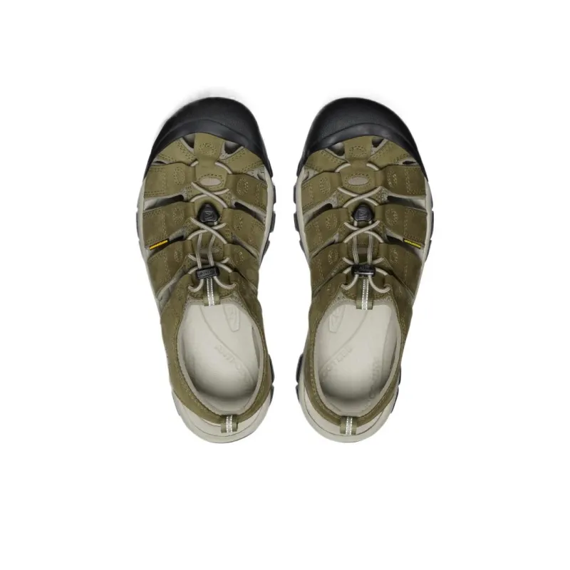 KEEN Newport Beach Sandals Men's Army Green-2