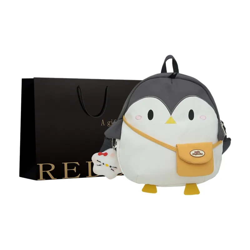 REDOO Nylon Backpack Women's Dark Gray/Light Gray-0