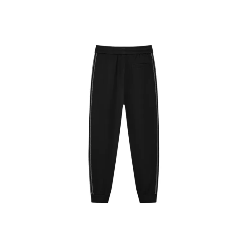 JOHN RICHMOND Knitted Sports Pants Men's Black-1