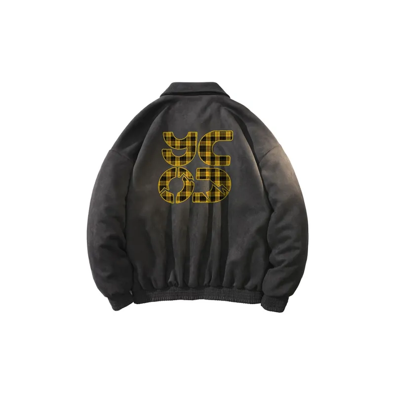 YOSICIL Jackets Coats Unisex Greige-5