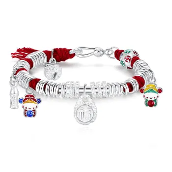 IDEAL 999 Fine Silver Bracelets Unisex