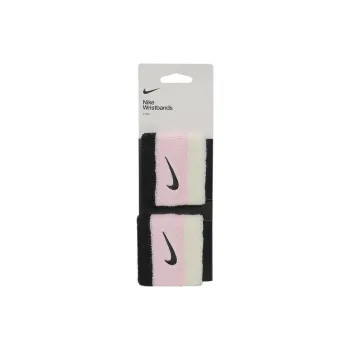 Nike Tennis Badminton Wristbands Warm Black White Pink Unisex
