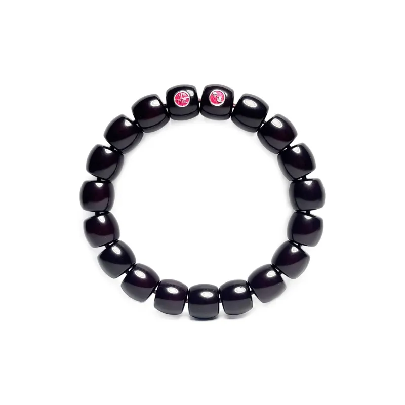 MOUNTAINS AND MANS Bodhi Root New Chinese Style Good Luck Beaded Bracelet Unisex-10