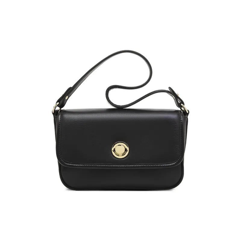 Old Man's Head Cow Leather Crossbody Bag, Shoulder Bag Women's Multicolor-3