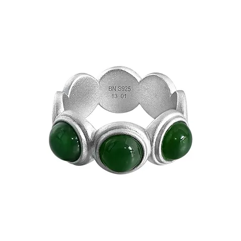 BN Hetian Jade Rings Unisex