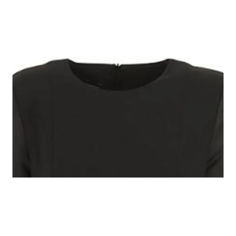 EMPORIO ARMANI Short Sleeved Dresses Women's Black-4