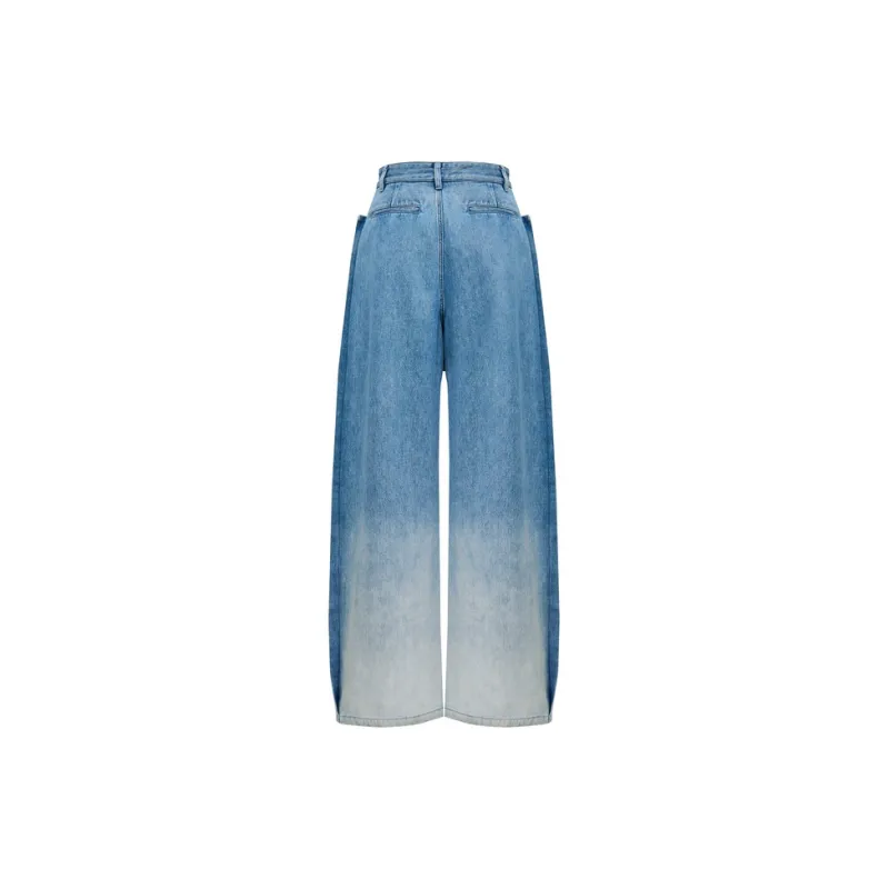 Lost In Echo Jeans Women's Gradient Blue-1