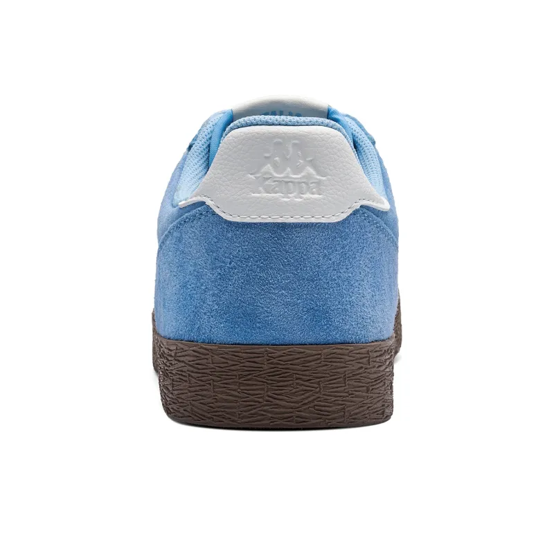 Kappa Jade Sea Back to Back Anti Slip Wear Resistant Low Top Skateboard Shoes Unisex Product Moon Blue Classic White-4